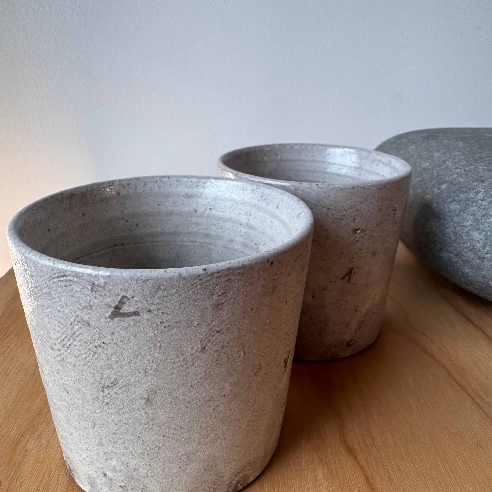 Ceramic Whiskey Cups by Adam Greutzmacher