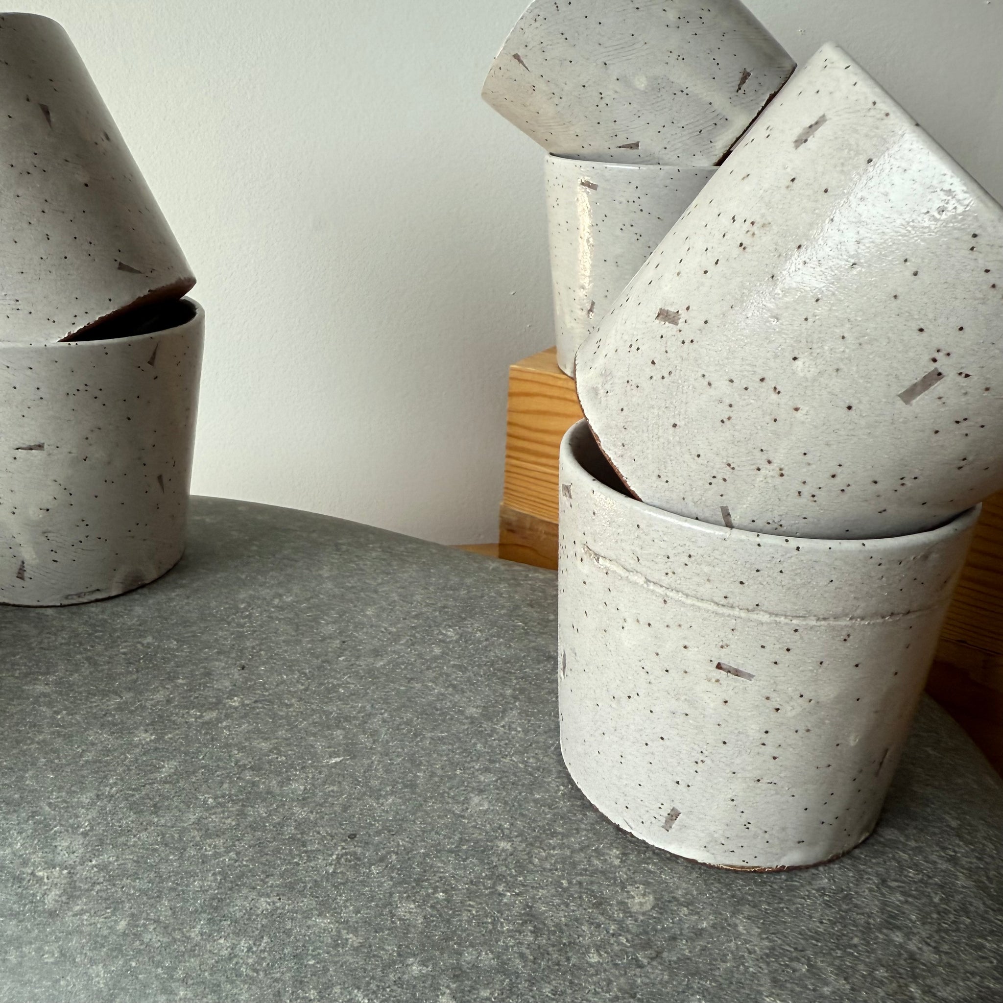 Ceramic Whiskey Cups by Adam Greutzmacher