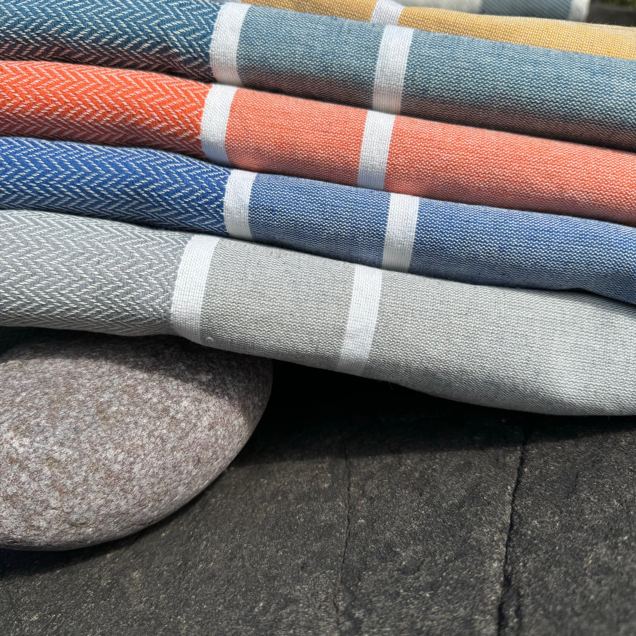 Chevrons Sauna, Beach or Bath Towel by Foutas