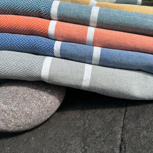 Chevrons Sauna, Beach or Bath Towel by Foutas