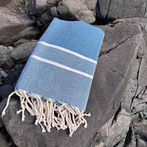 Chevrons Sauna, Beach or Bath Towel by Foutas
