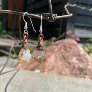 Citrine Drop Earrings by Hawkhouse