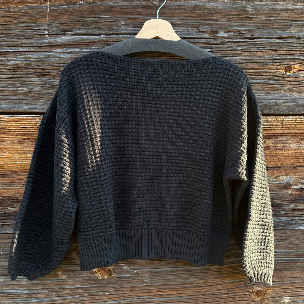 Clove Sweater in Black by Curator SF