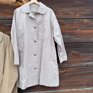 Cotton Nylon Beuys Coat by Sarah Wear