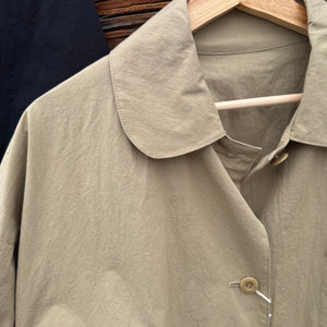 Cotton Nylon Beuys Coat by Sarah Wear