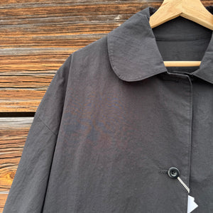 Cotton Nylon Beuys Coat by Sarah Wear