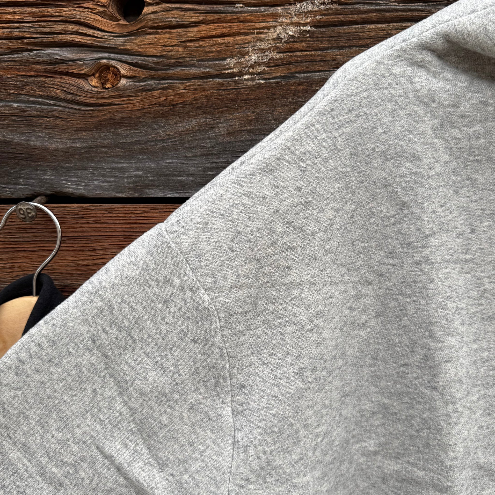 Cotton Tencel Brushed Fleece Turtleneck, One Size
