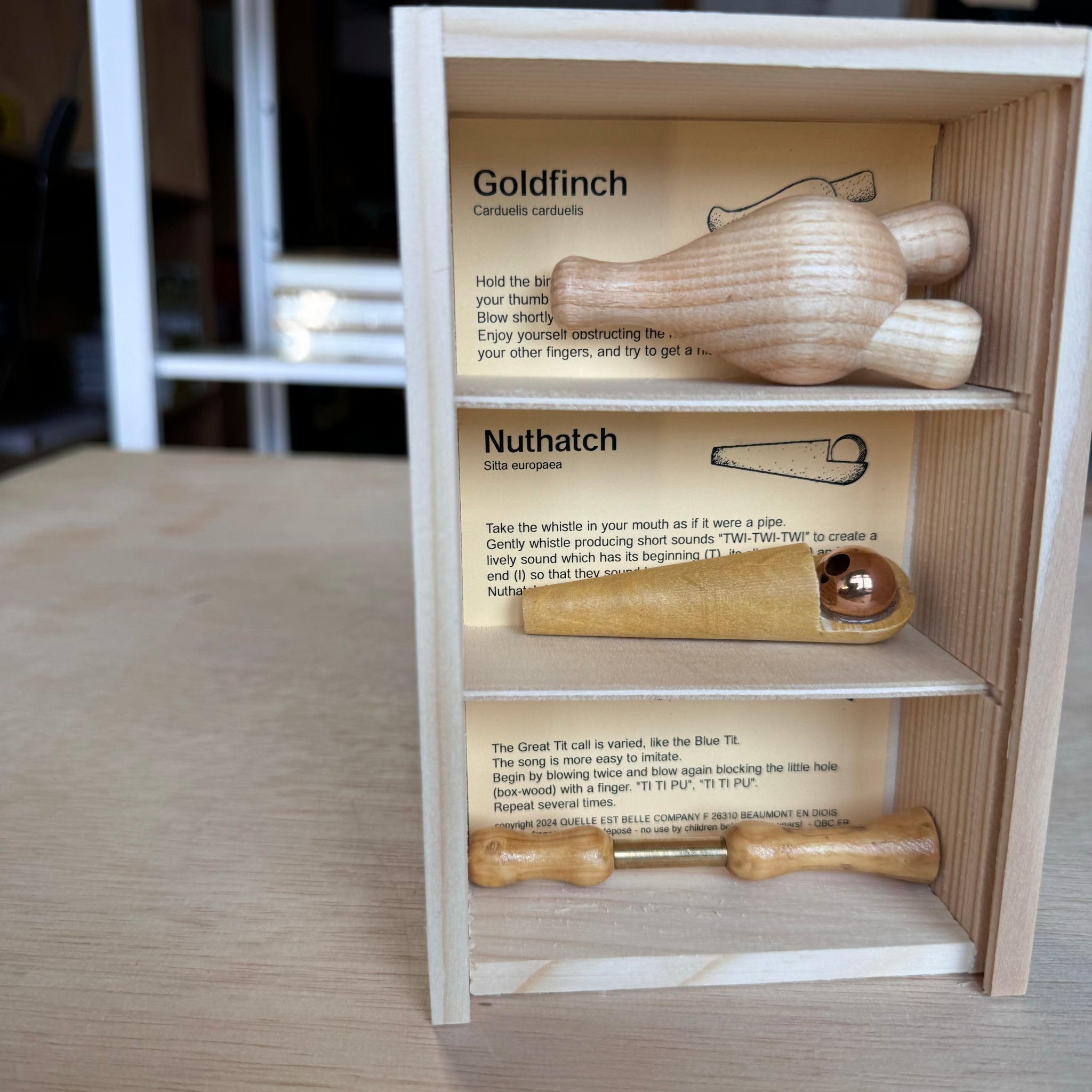 Country Garden Handmade Bird Calls