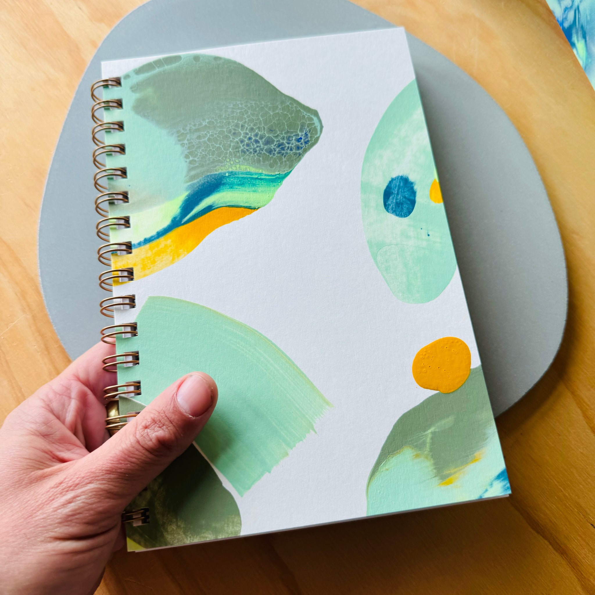 Cove Painted Notebook By Mōglea