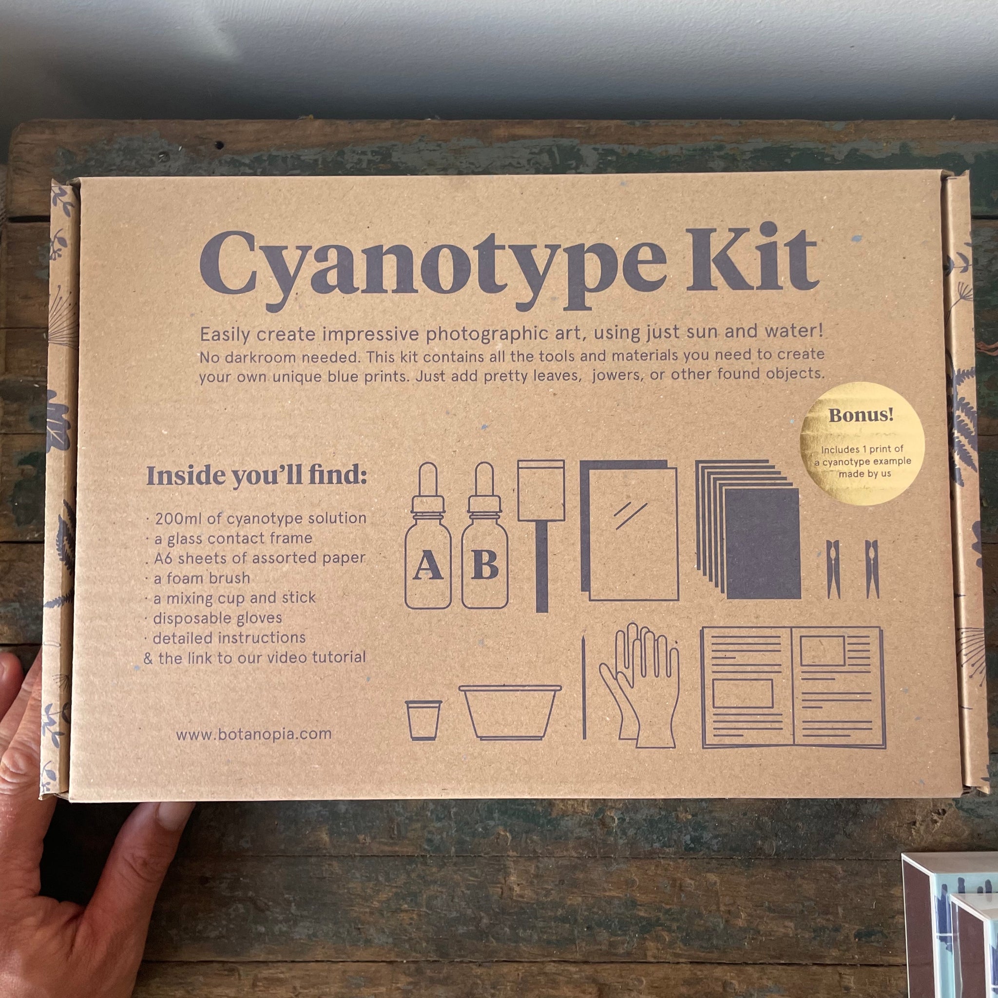 Cyanotype Kit by Botanopia