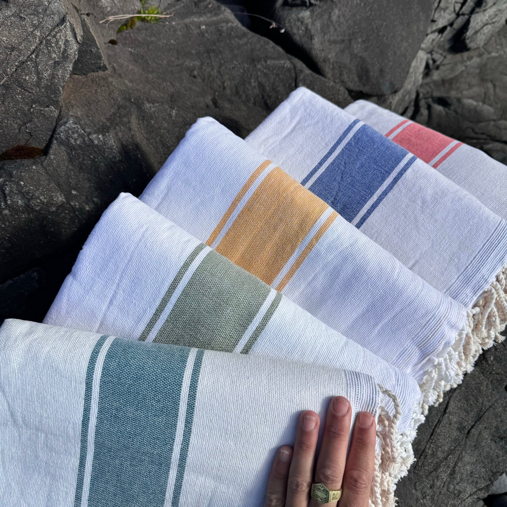 Cyclades Sauna, Beach or Bath Towel by Foutas