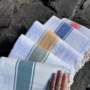 Cyclades Sauna, Beach or Bath Towel by Foutas