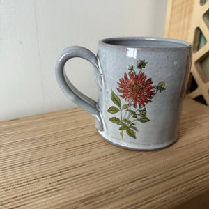 Decaled Mug with Owl 7 by Justin Rothshank