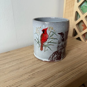 Decaled Owl Mug 1 by Justin Rothshank