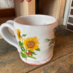 Decaled Owl Mug 5 by Justin Rothshank