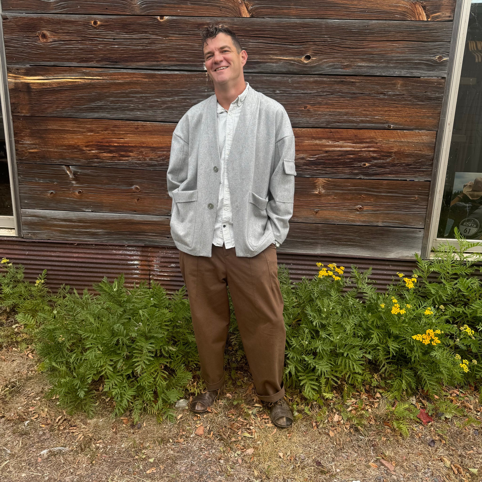 Denali Wool Cardigan by Mercy House Studios
