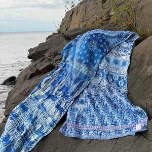 Diego Jacquard Scarf in Roi by Letol
