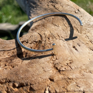 Double T Strand Bracelet in Sterling by Mulxiply
