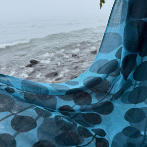 Echo Merino Scarf in Escape by Susie Pilgrim Waters