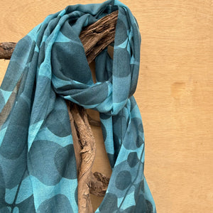 Echo Merino Scarf in Escape by Susie Pilgrim Waters