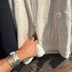 Eco binding Jersey Hoodie by Sarah Wear