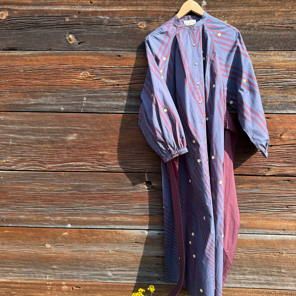 Eulalie Moon Dress in Night Blue by Mapoesie