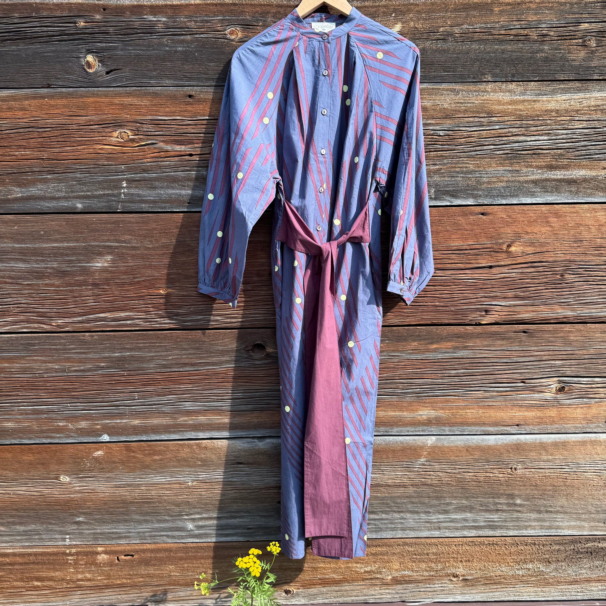 Eulalie Moon Dress in Night Blue by Mapoesie