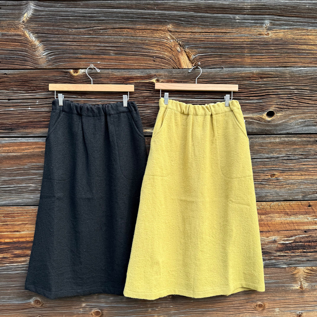 Felting Wool Skirt by Sarah Wear