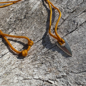 Pointed Pendant Necklace by Bryan Hansen Metals