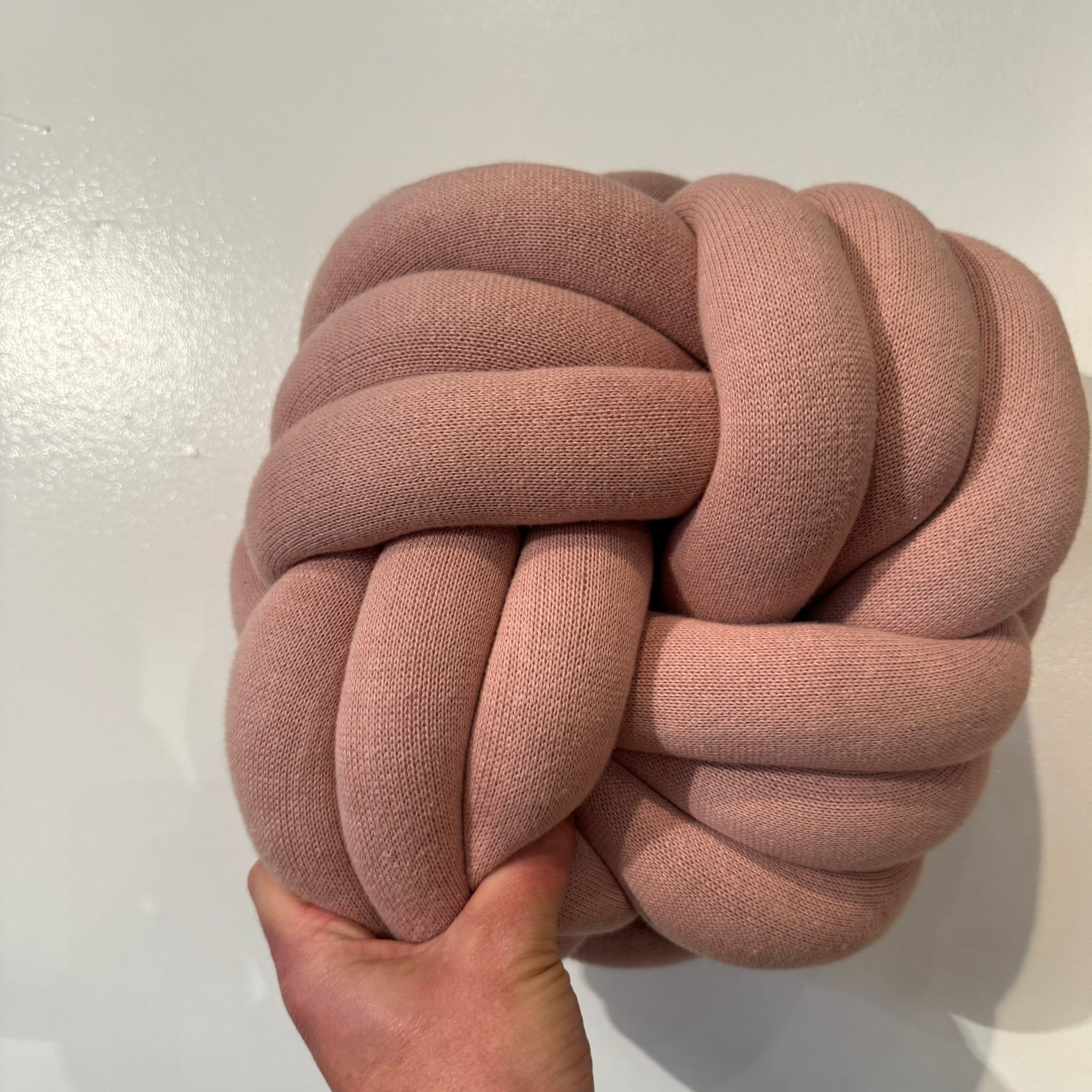 Organic Cotton Knot Pillow by Pink Lemonade