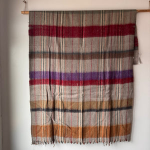 Recycled Wool Rug / Rustic Throw 1