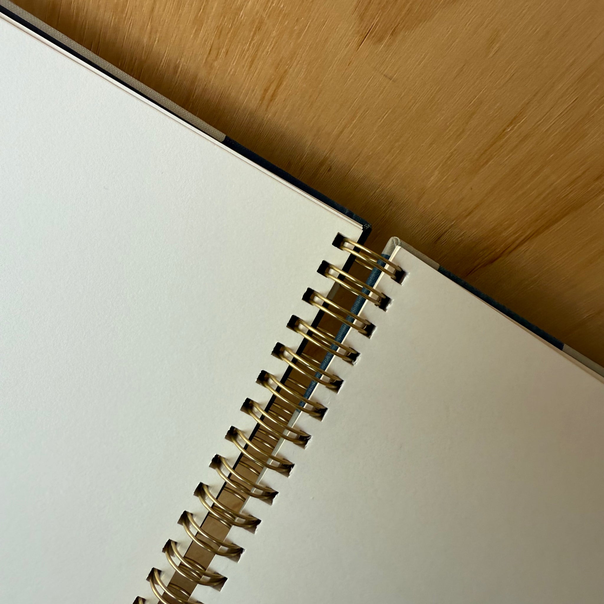 A5 Indigo Blank Notebook by Moglea
