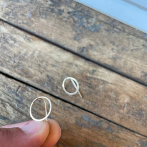 Circle Threader Earrings by Tiffany Zal-Herwitz for Zalias Jewelry
