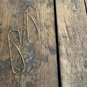 Graceful Earrings 14k Gold fill Earrings by 8.6.4 Design