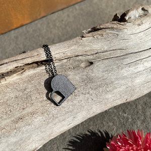 Halki Necklace in Black Powder Coating by Days of August