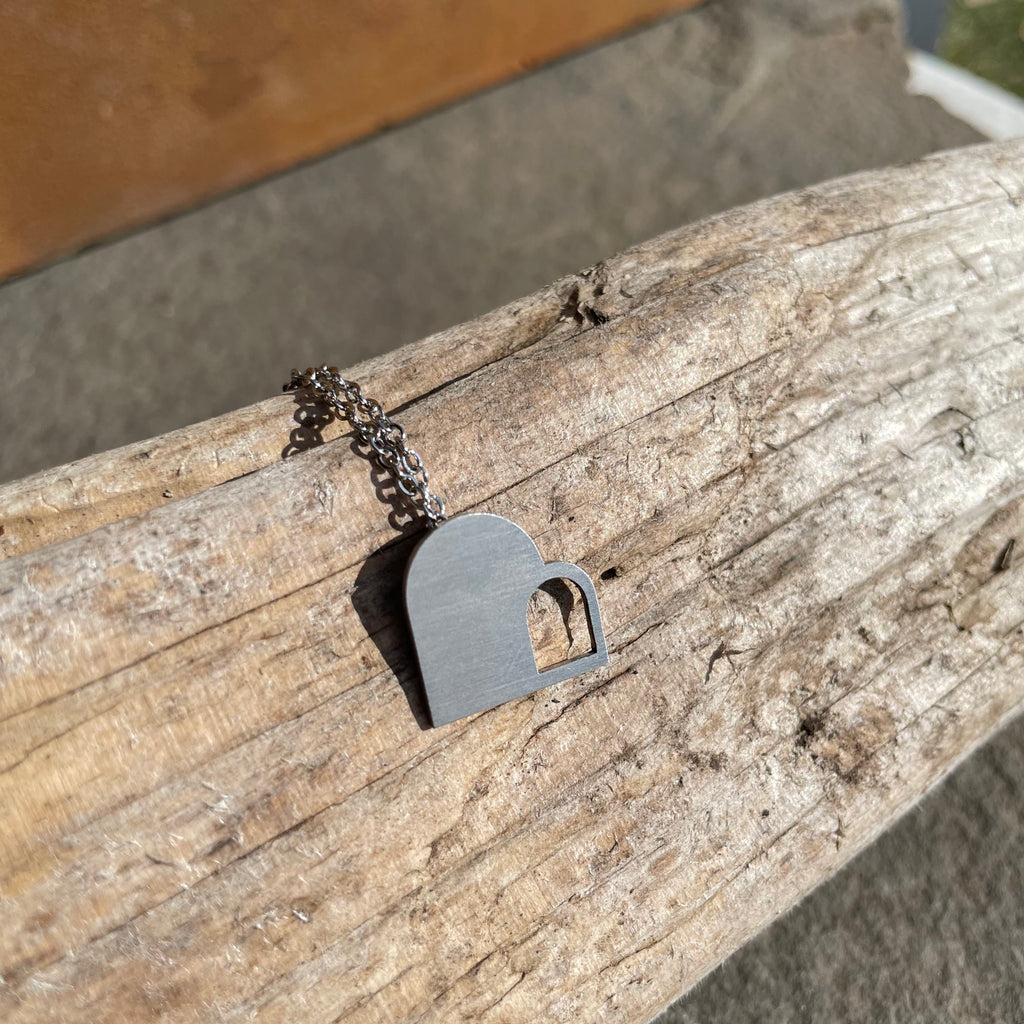 Halki Necklace in Stainless Steel by Days of August