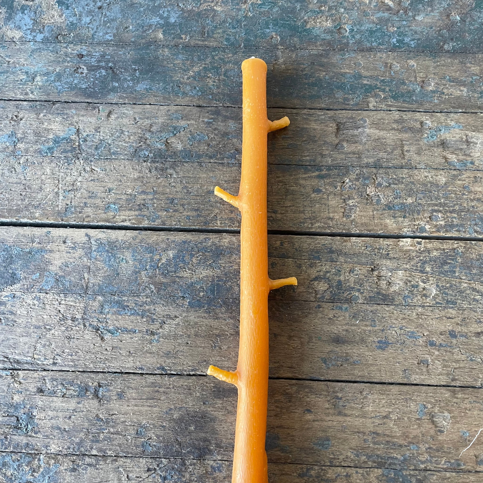 Hand Cast Branch Candle by Ilex Studio