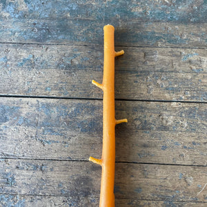 Hand Cast Branch Candle by Ilex Studio