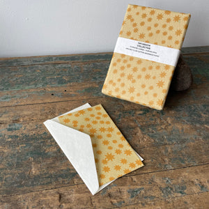 Hand Made Paper Stationery Set, in KONPEITO OATMILK By Hataguchi Collective