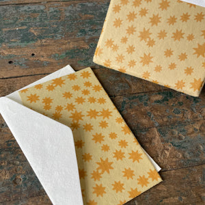 Hand Made Paper Stationery Set, in KONPEITO OATMILK By Hataguchi Collective