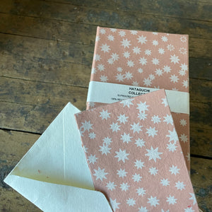 Hand Made Paper Stationery Set, in KONPEITO Petal By Hataguchi Collective