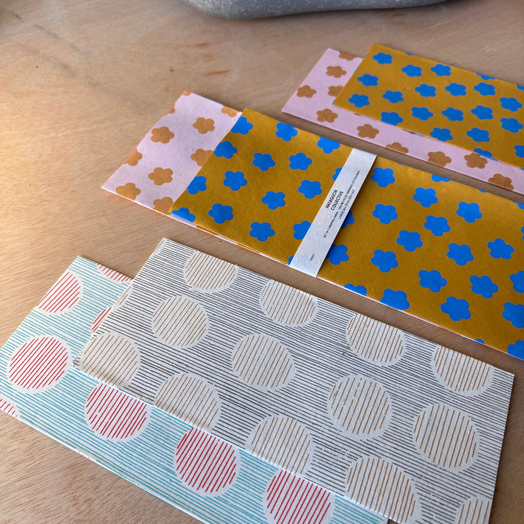 Hand Made Wrapping Paper Set By Hataguchi Collective