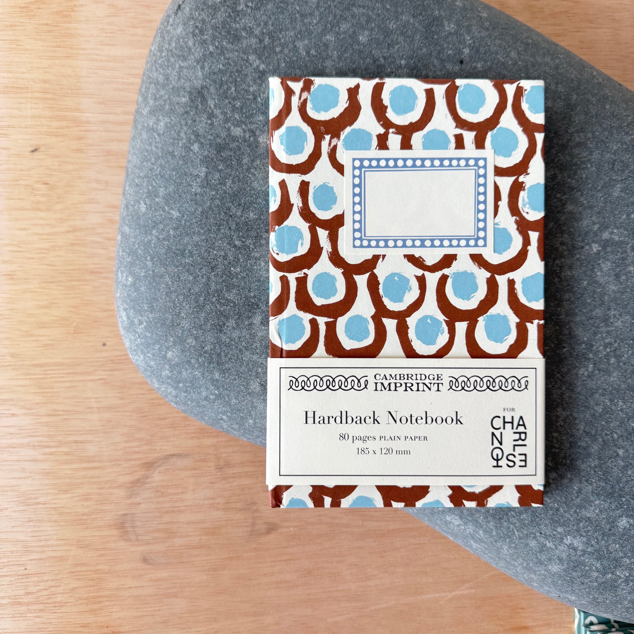 Hardback Notebook with Plain Paper by Cambridge Imprint