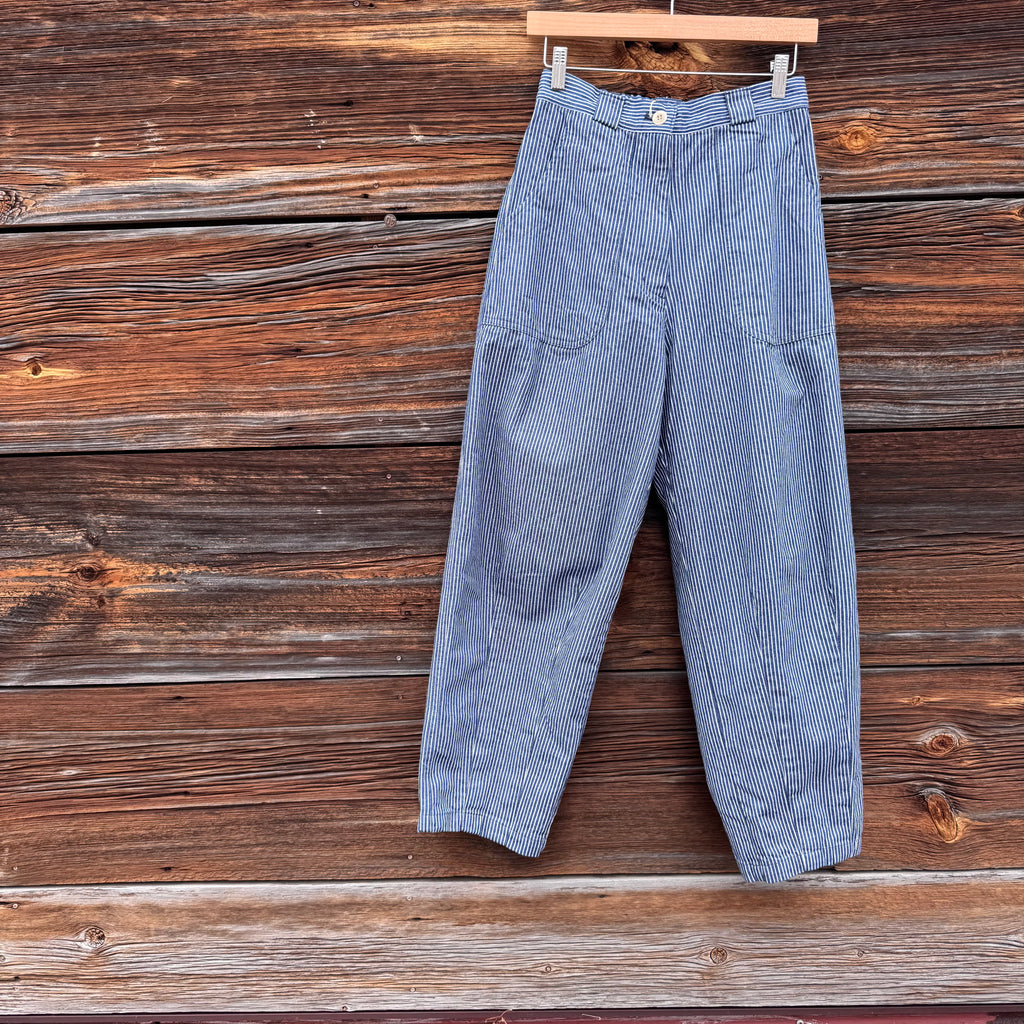 Hickory Stripe Cotton Patissier Pants by Sarahwear