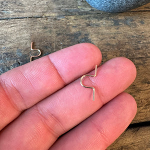 Hill 14k Gold fill Earrings by 8.6.4 Design
