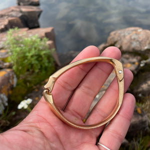 Hinge Tension Bracelet by Bryan Hansen Metals