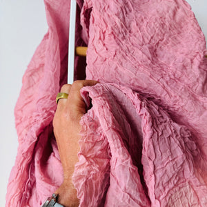 Organic Cotton Scarf in Pink Clay by Scarfshop
