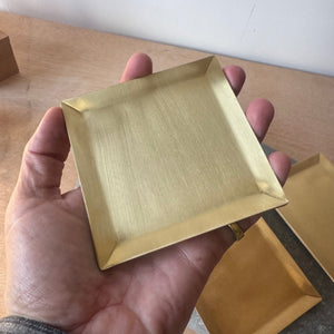 Hand-Forged Brass Plates from Fog Linen