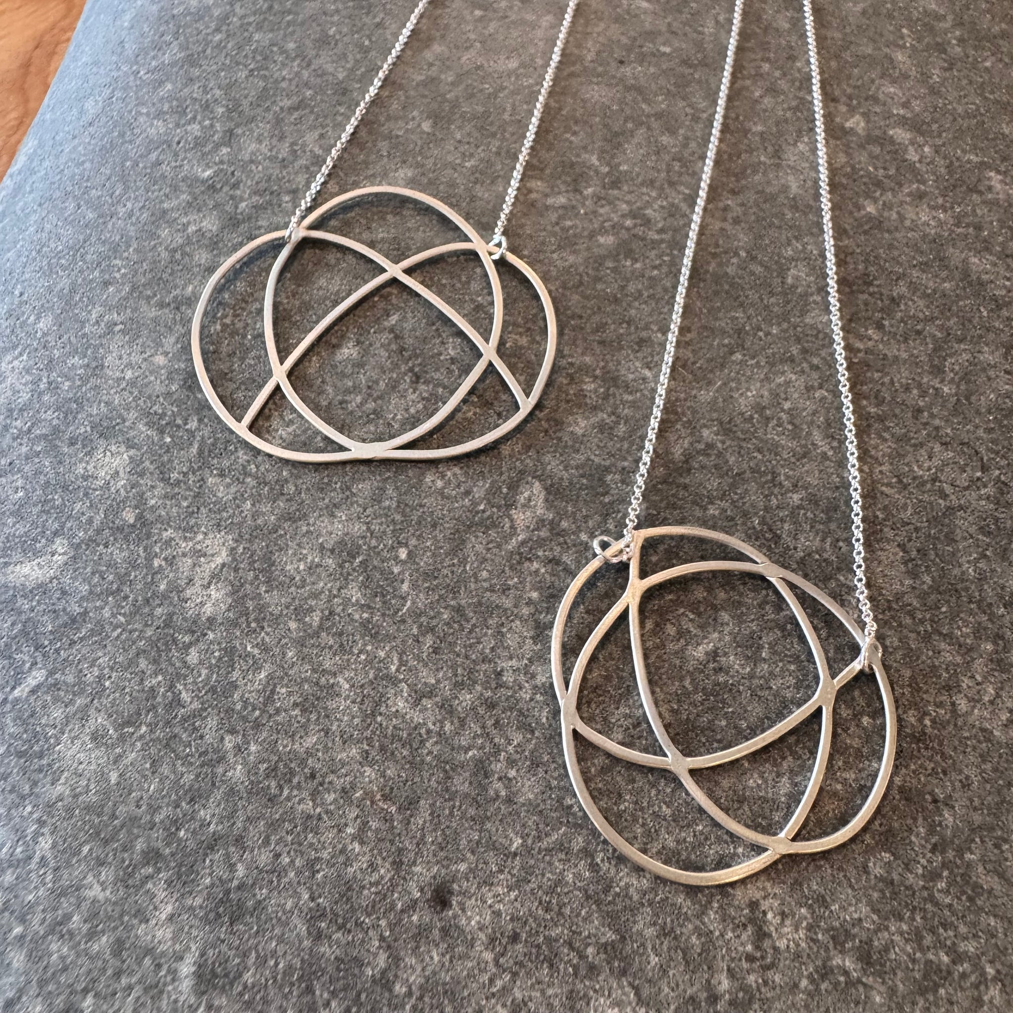 Sterling Chaos Necklace  by Everart Designs
