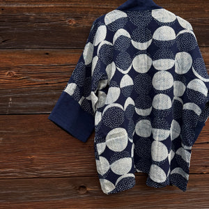 Indigo Happy Kimono 13 by Belle Waera
